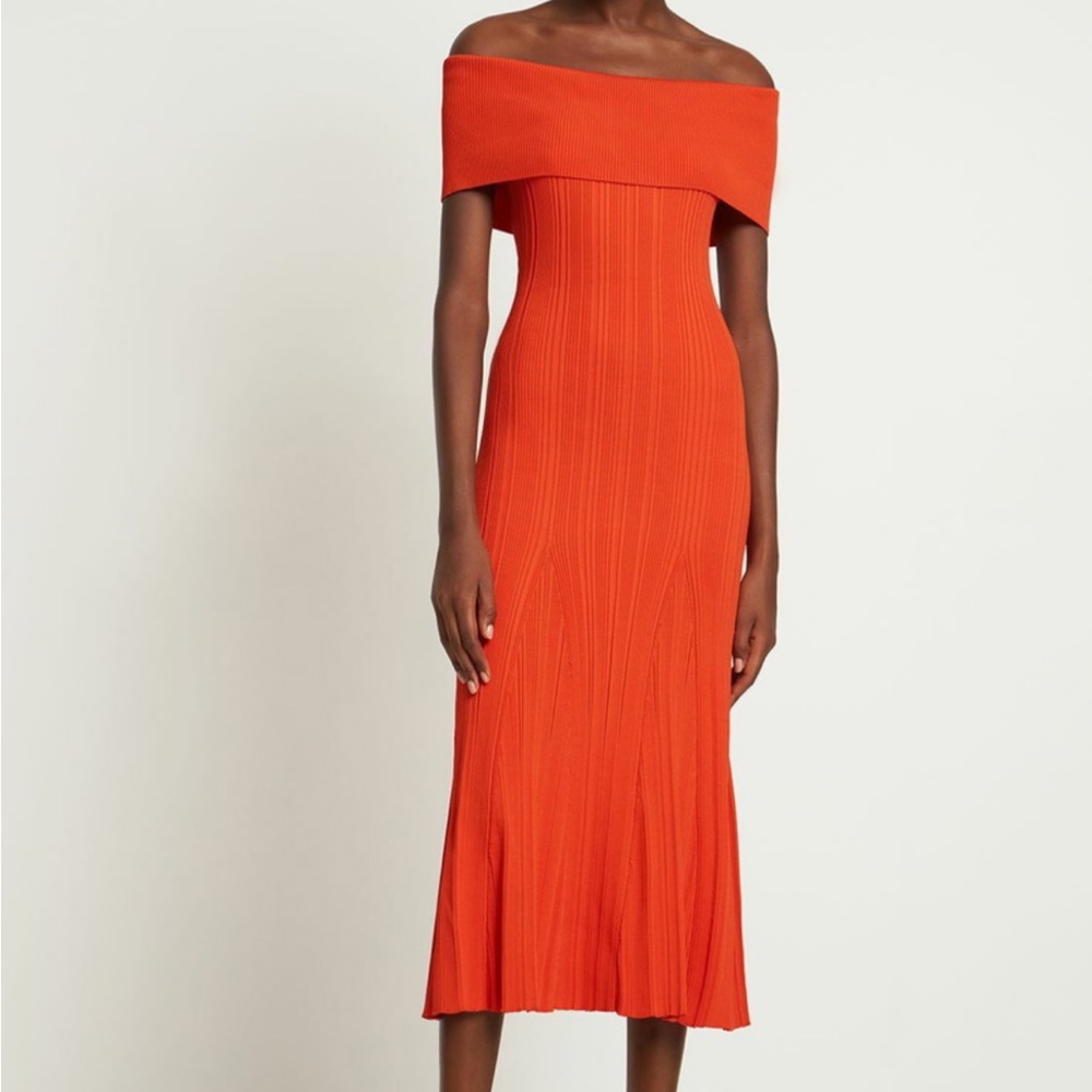 Self Portrait Viscose Knit Dress Size S